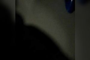 Kinky girlfriend gives me steamy tugjob on the educate