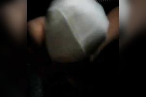 Kinky girlfriend gives me steamy tugjob on the educate