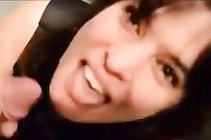 Cute and pleased all natural GF of my buddy works on his meaty big 10-Pounder