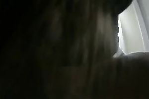 Kinky ex-wife of my buddy taped a vid of her own perverted crapper masturbation