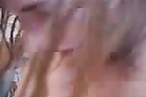 Screwing my hot white dirty slut wife and spraying cum on her