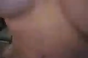 Screwing my hot white dirty slut wife and spraying cum on her