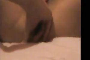 Helping my horny white wife receive her enjoyment from masturbation