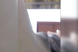 My charming brunette hair girlfriend just likes eating my enchanting soaked cum-hole