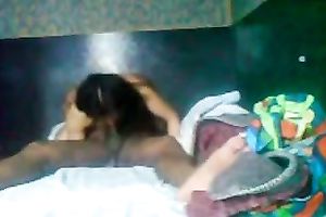 Happy and lascivious Indian white lady loves 69 style position for oral-stimulation sex