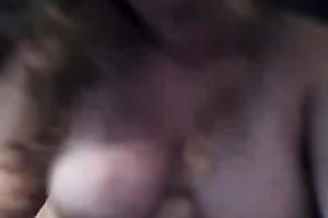 Curly big beautiful woman web camera princess furiously drilled herself with sex tool