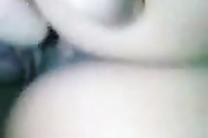 My hawt and lusty cheating wife rubbing her punani over my weenie