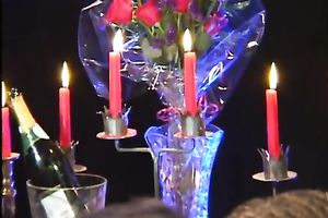 Busty ebon sweethearts tries to reach agonorgasmos with large sextoy