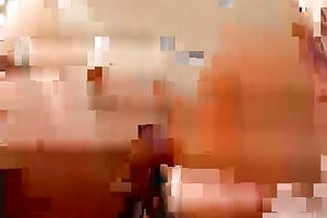 Alluring beautiful light haired cowgirl of my ally likes riding him