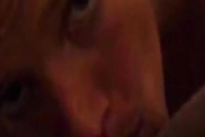 Alluring beautiful light haired cowgirl of my ally likes riding him