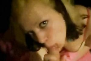 Awesome all natural golden-haired haired amateur girlfriend gave me a great oral-stimulation