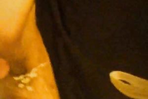 Fucking bushy fur pie of my white women and cumming on it