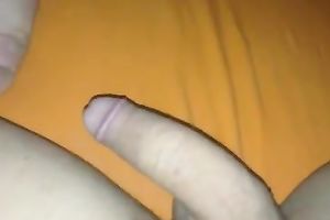 Destructive missionary style fuck ended up with a handjob session