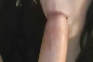 Lovely college slutwife enjoys working on my wang in POV movie scene