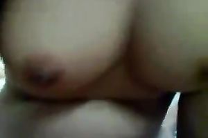 Kinky Asian babe nude her wazoo and twat during the time that giving a head