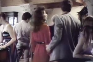 Hot auburn haired white housewife screwed from behind after blow job