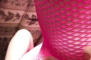 Sex-starved hubby copulates my constricted twat with my favourite sex toy