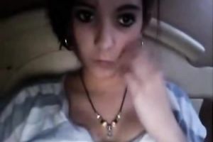 Hot legal age teenager brunette hair doxy on livecam flashing her diminutive bawdy cleft