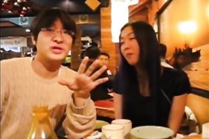 Hot Asian dirty slut wife rides her boyfriend on top in POV sex tape