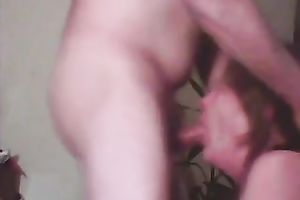 Dark haired dilettante chubby older floozy gives one of my allies BJ