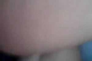 Big boobed hottie groaning with joy when I fuck her in sideways position