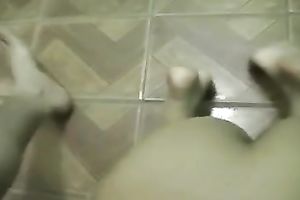 Slender dilettante and titless perverted Latina babe sucks my meaty large ramrod