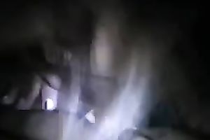 Brunette skanky whore gives me head in my car on livecam