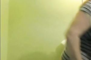 Huge boobed redhead chick playing with her balloons