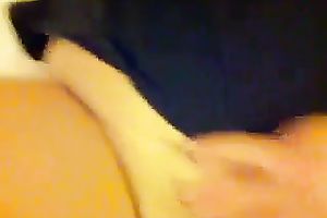 My beefy ramrod permeates hungry snatch of my white lascivious slutwife