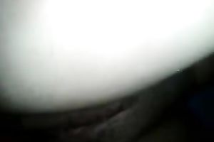 My dark brown GF lets me play with her bawdy cleft previous to I fuck it