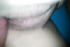 My dark brown GF lets me play with her bawdy cleft previous to I fuck it