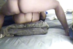 Gaped and stretched arse gap of my housewife screwed hard