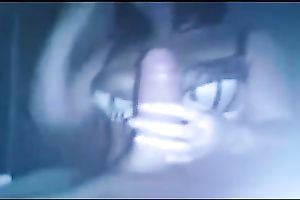 Sensual brunette hair playgirl sucks my weiner in hardcore POV movie scene