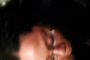 Ebony cougar woman is quite good and blowing my shlong