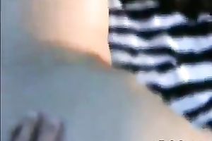 Hard penetration of her tight and wet vagina from behind