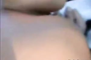 Hard penetration of her tight and wet vagina from behind