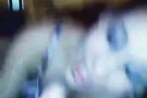 Sexy dark brown doll engulfing my shlong balls unfathomable after party