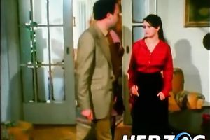 Vintage porn clip of 3 bitches sharing one stud