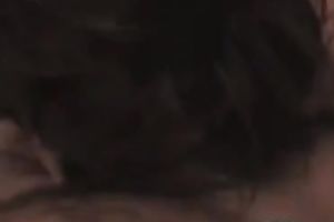 Cute and breasty dark brown babe wishes her portion of fellow juice