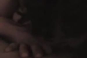 Cute and breasty dark brown babe wishes her portion of fellow juice