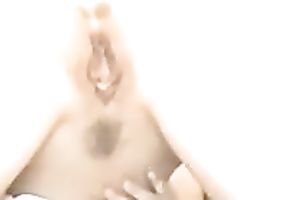 My hot Gf plays with a sextoy and gives me head in advance of riding my prick