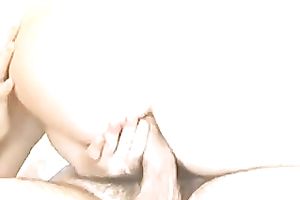 My hot Gf plays with a sextoy and gives me head in advance of riding my prick