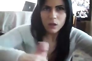 This girl is a total turn on when her throat is full with meat