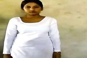 Indian legal age teenager taking her clothes off in front of dilettante livecam