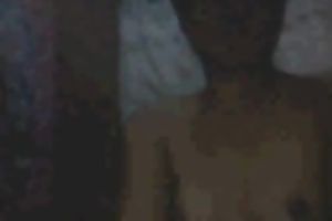 It was black in her room but I still could watch her merry mangos on livecam