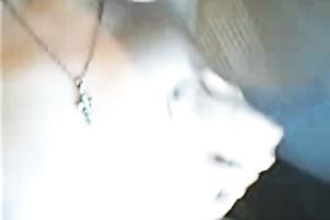 Sporty juvenile non-professional cheating wife on web camera pushing her small gash