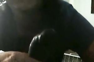 Mature white slutty wife engulfing biggest dark knob deepthroat