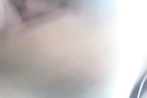 Amateur MILFie babe in cute nightie was teasing her wet crack and my pecker