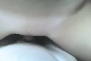 Amateur MILFie babe in cute nightie was teasing her wet crack and my pecker