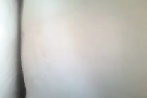 Amateur MILFie babe in cute nightie was teasing her wet crack and my pecker